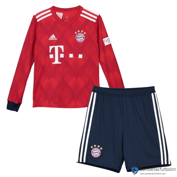Camiseta Bayern Munich Primera equipo ML Niños 2018-19 Rojo